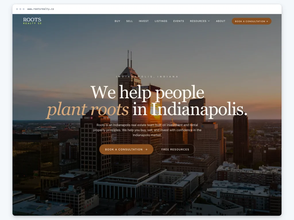 Roots Realty Co. project 1