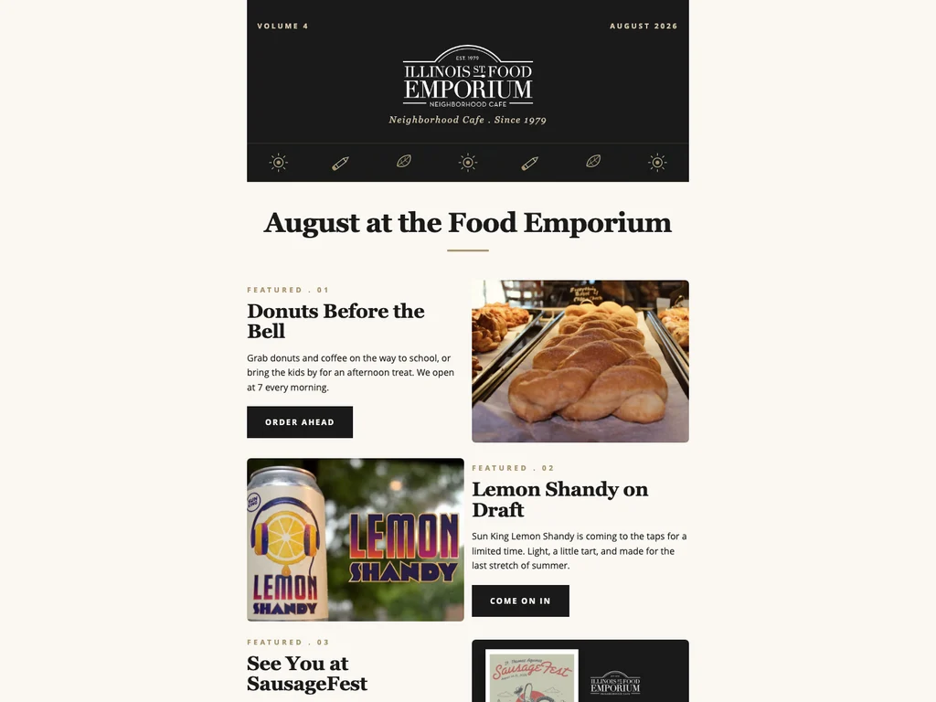 Illinois Street Food Emporium project 4