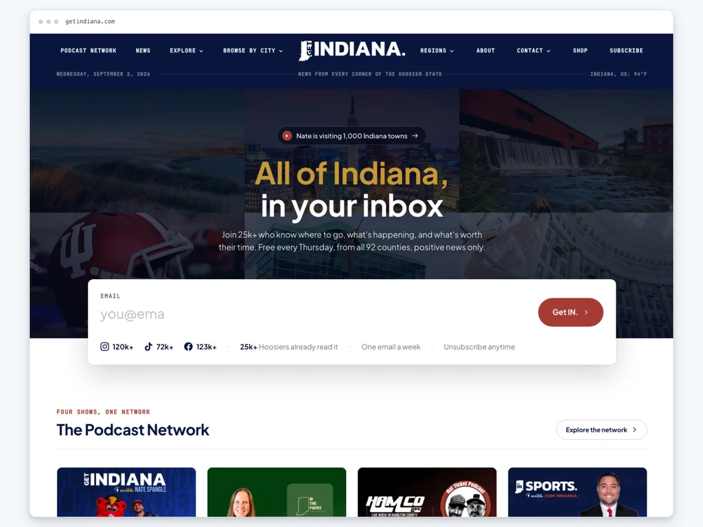 Get Indiana project 1